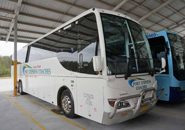 Port Stephens Coaches Volvo B11R Coach Design TV5773